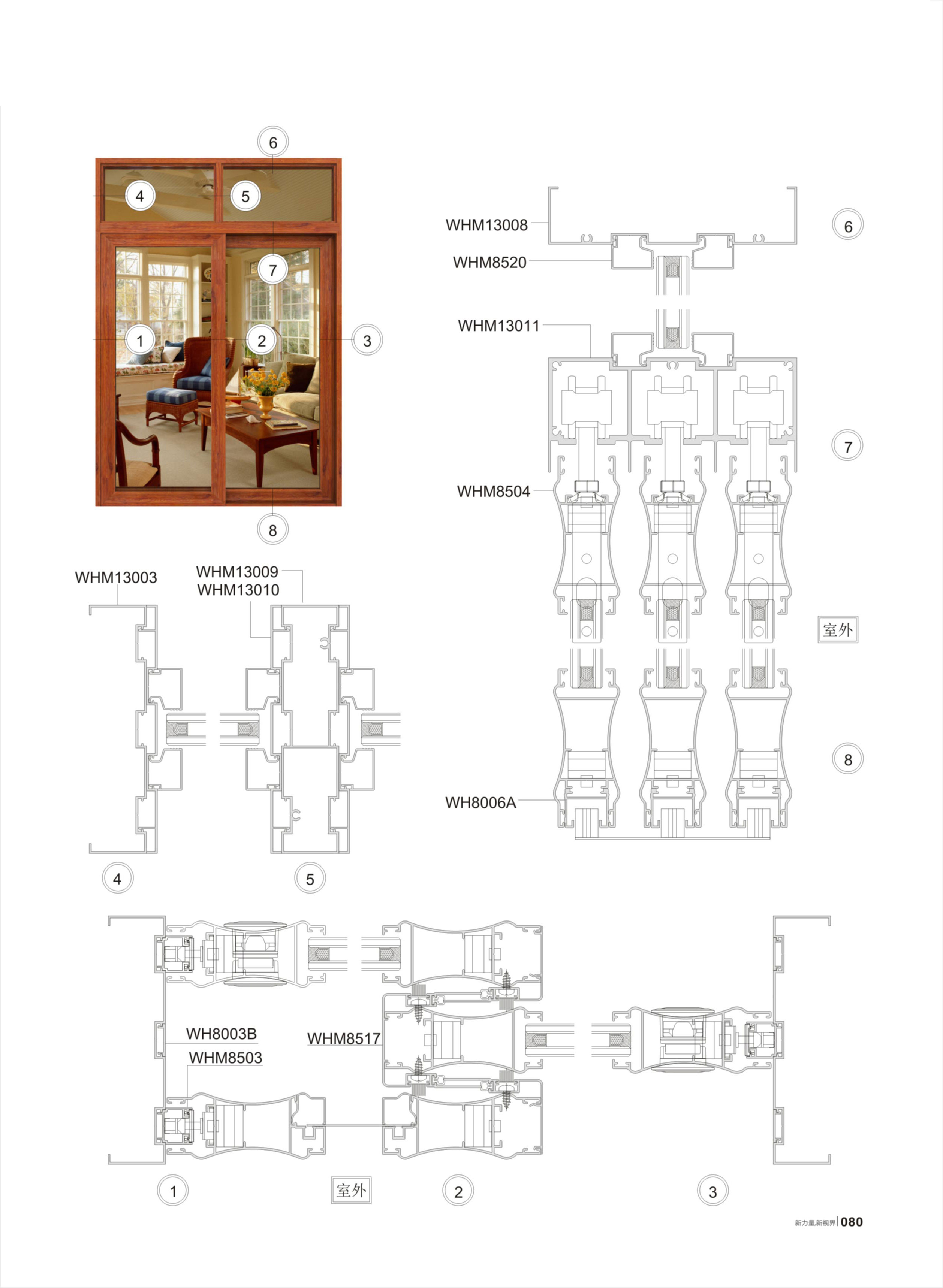 WHM85推拉、吊轨门